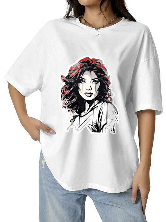 UME Customizable Artistic Bold Portrait Design Tee