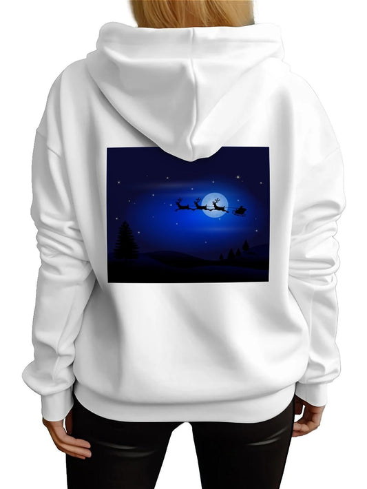 UME Customizable Night Sky Santa Hoodie