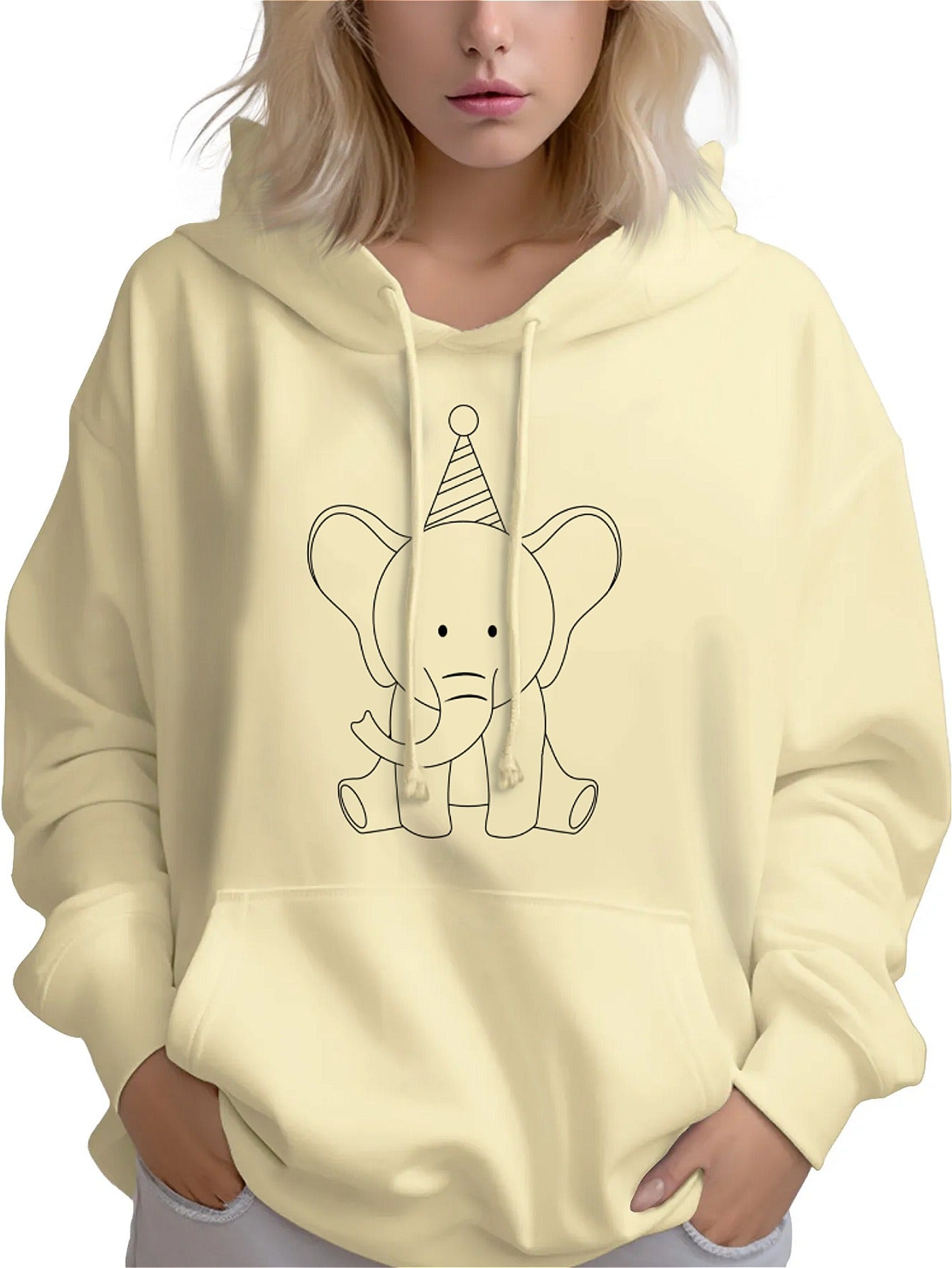 UME Customizable Birthday Elephant Hoodie