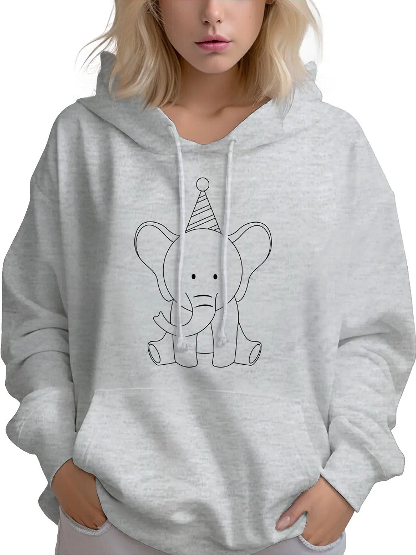 UME Customizable Birthday Elephant Hoodie