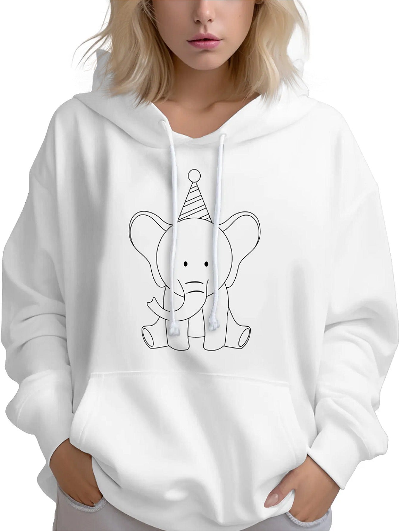 UME Customizable Birthday Elephant Hoodie