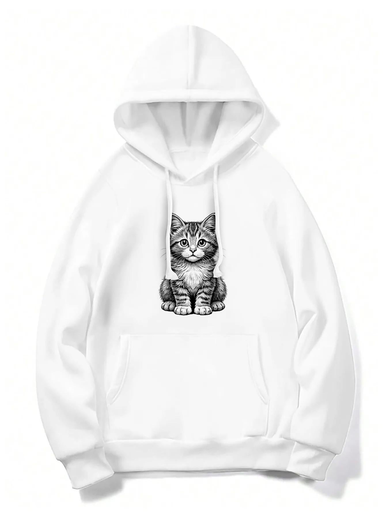 UME Customizable Cat Silhouette Hoodie