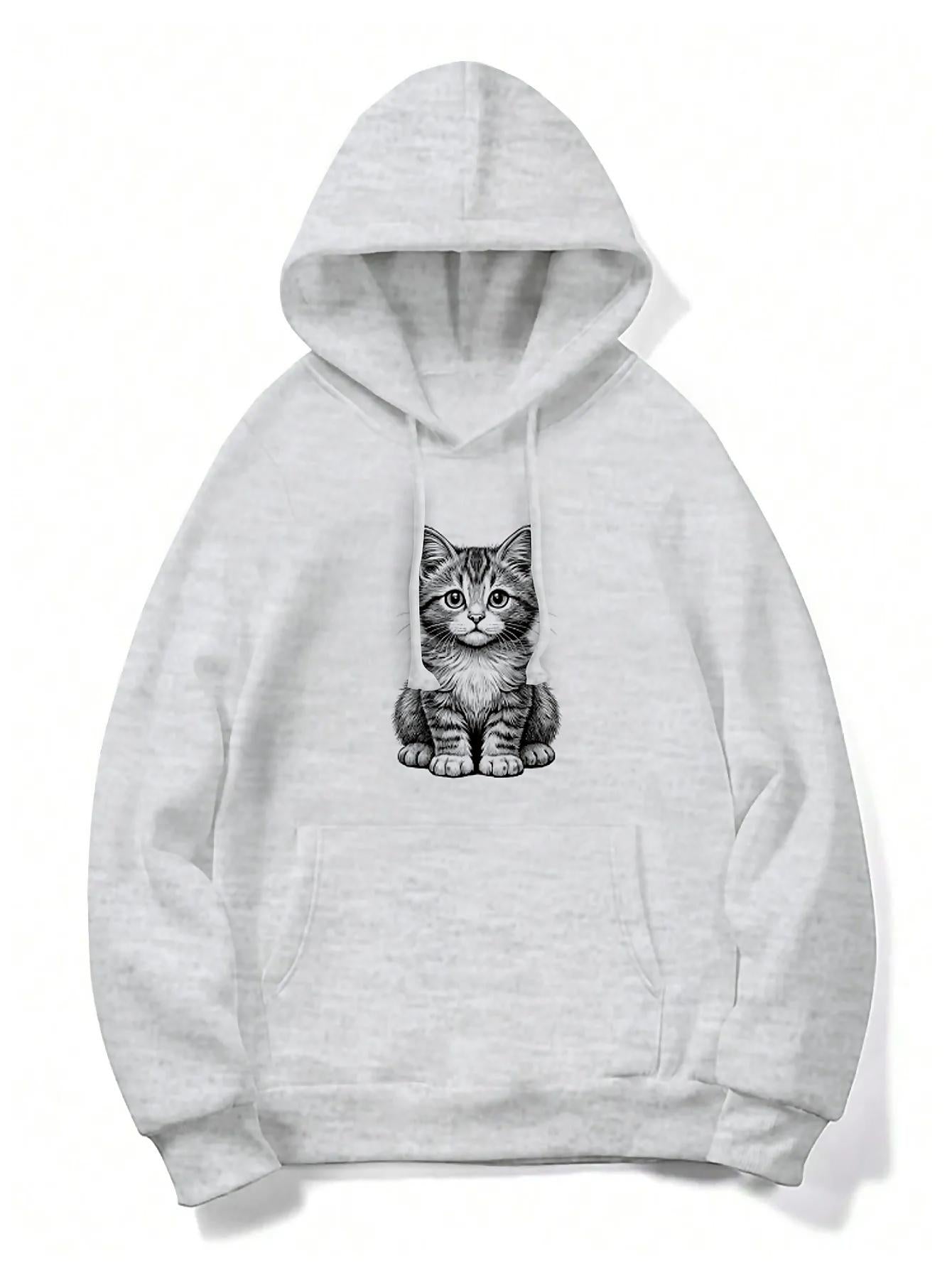 UME Customizable Cat Silhouette Hoodie