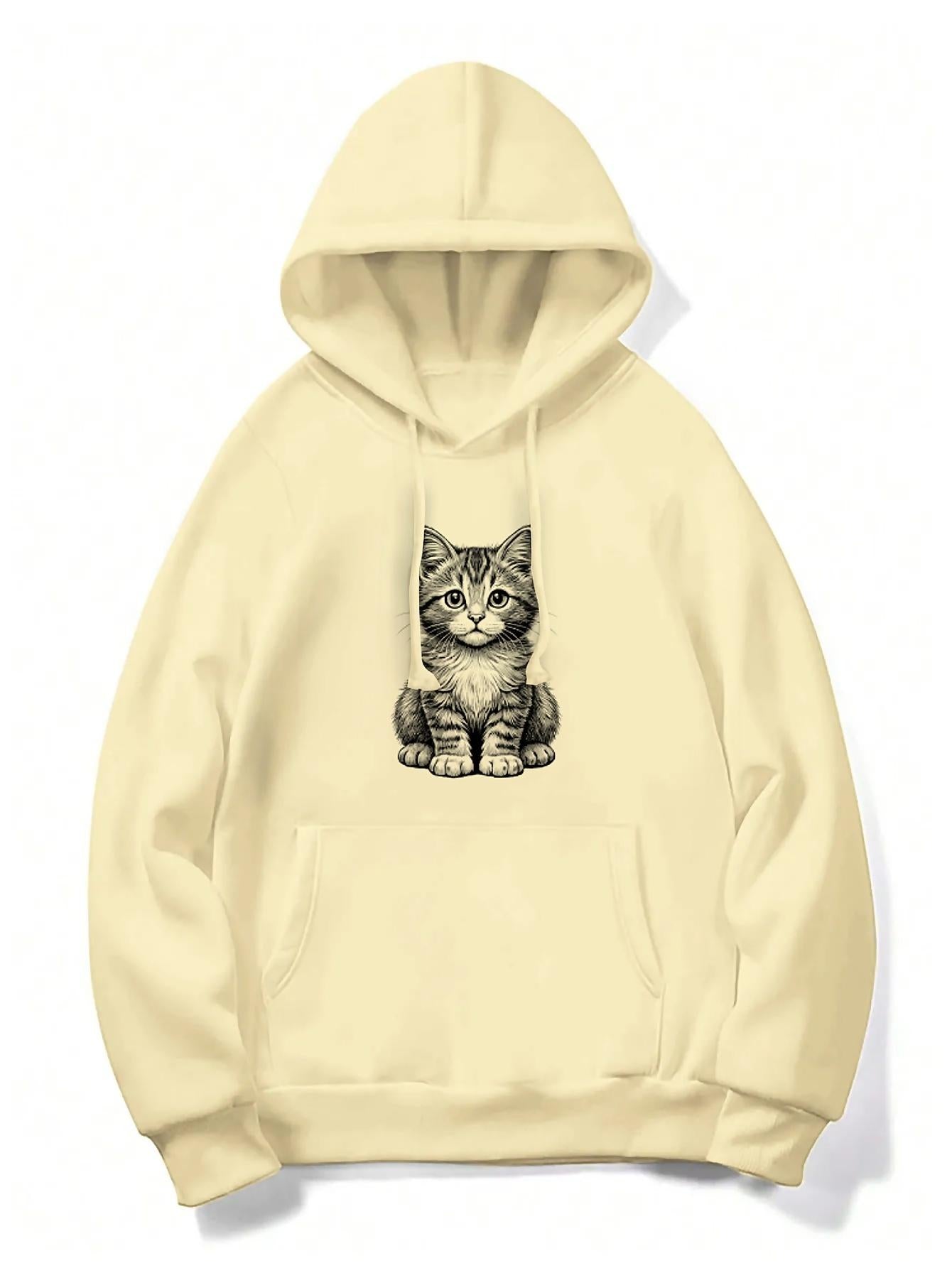 UME Customizable Cat Silhouette Hoodie