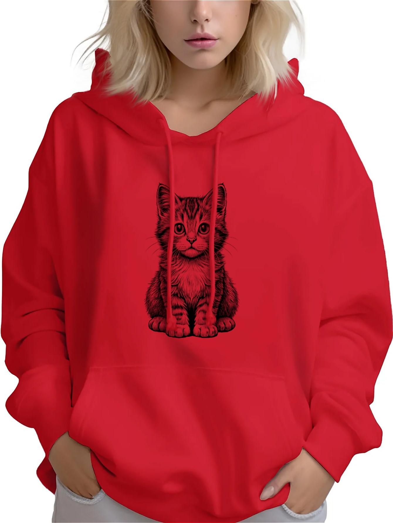 UME Customizable Cat Silhouette Hoodie