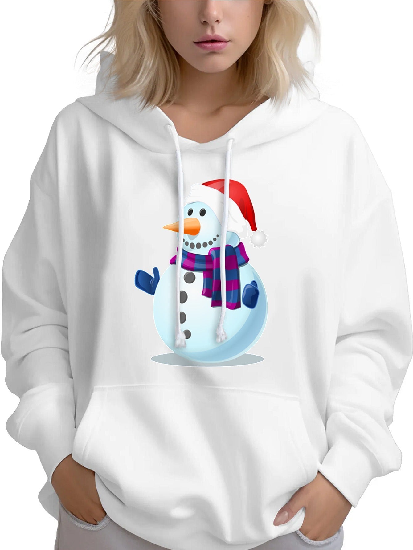 UME Customizable Frosty Snowman Hoodie