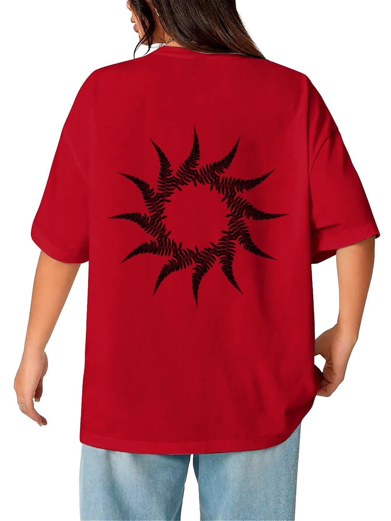 UME Customizable Circular Leaf Wreath T-Shirt