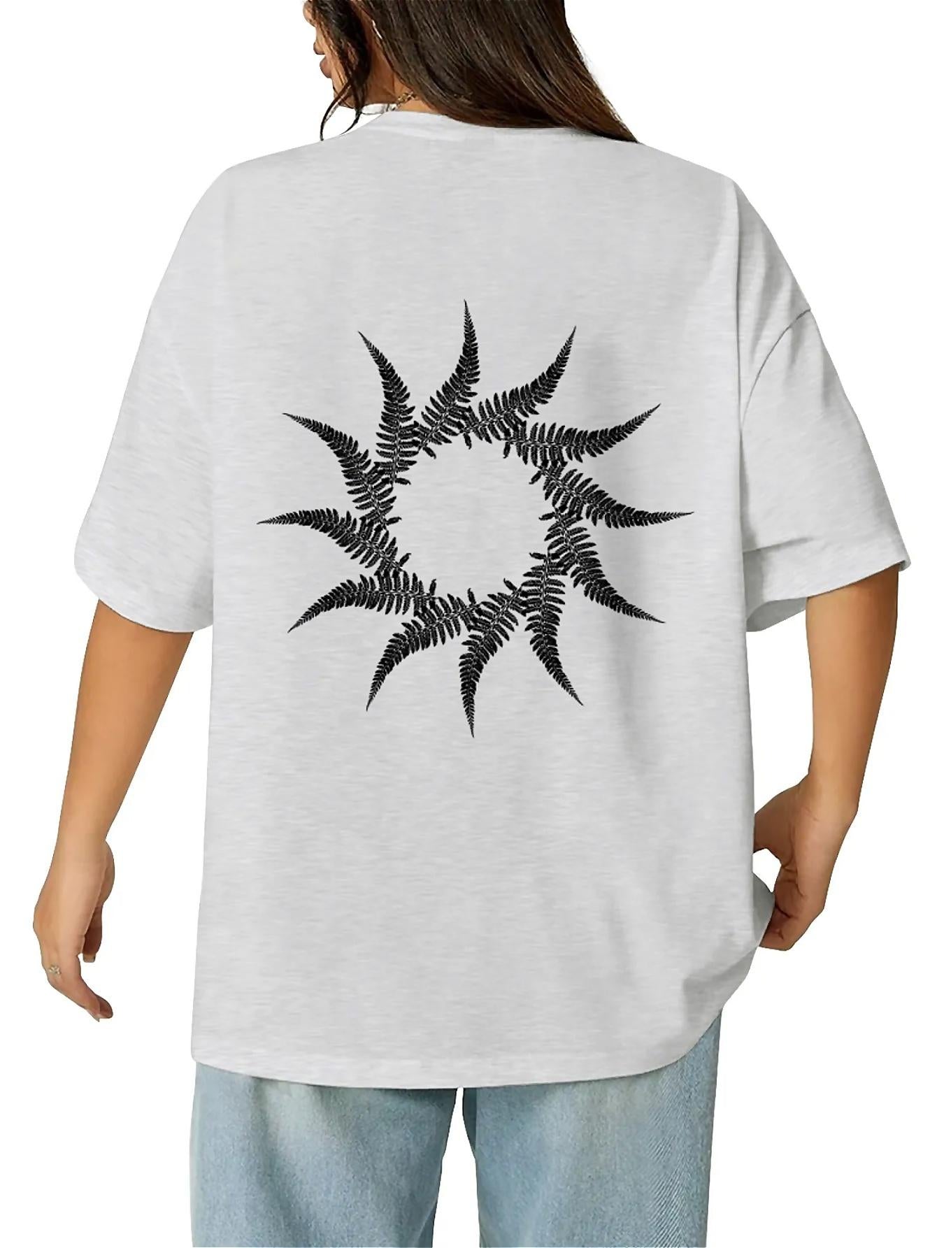 UME Customizable Circular Leaf Wreath T-Shirt