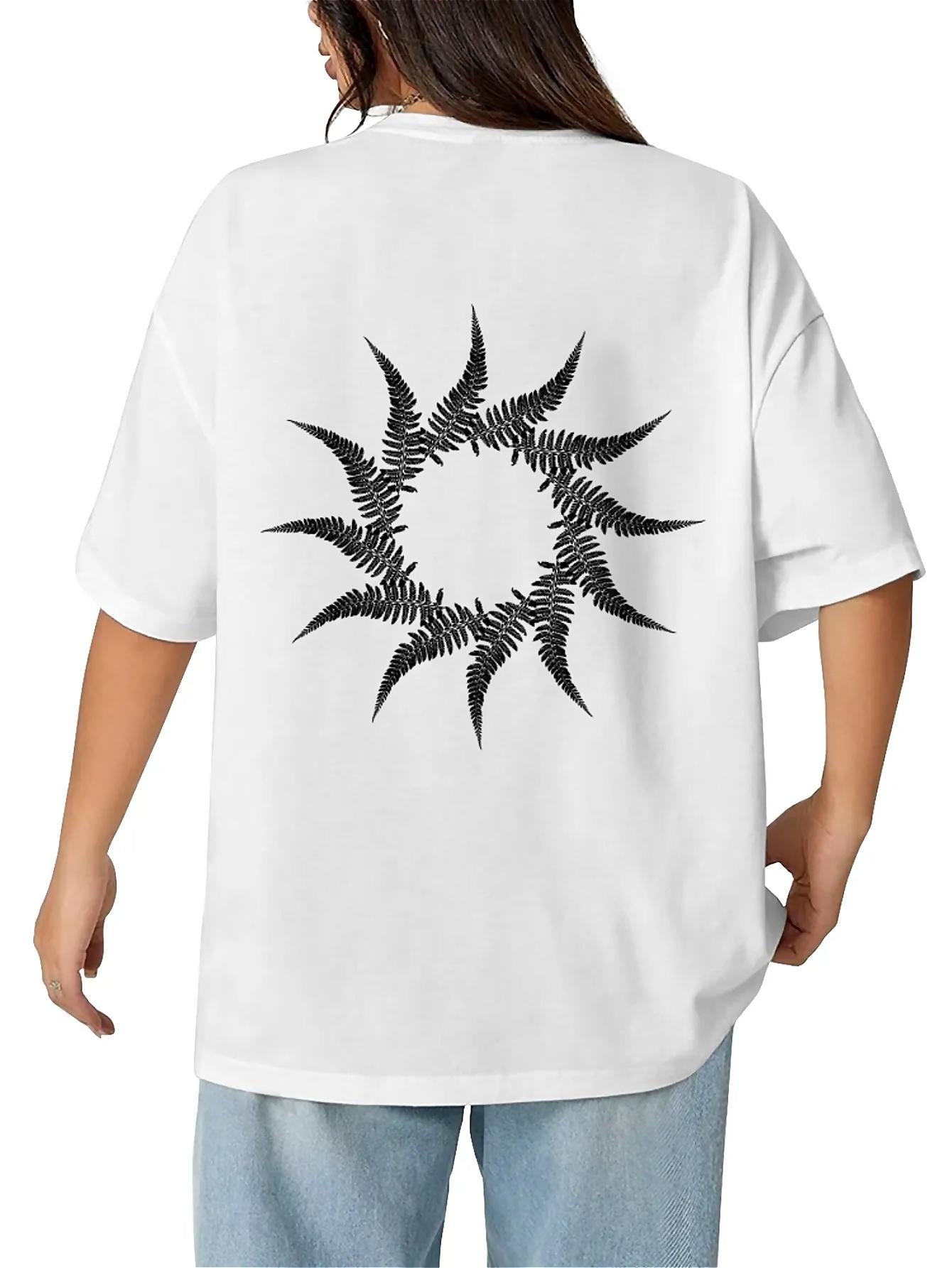 UME Customizable Circular Leaf Wreath T-Shirt