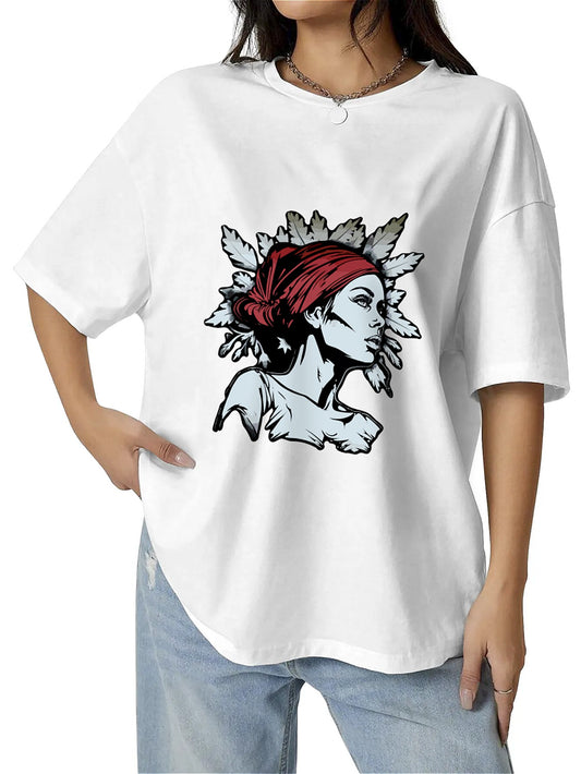 UME Comic Tattoo Girl Custom T-Shirt